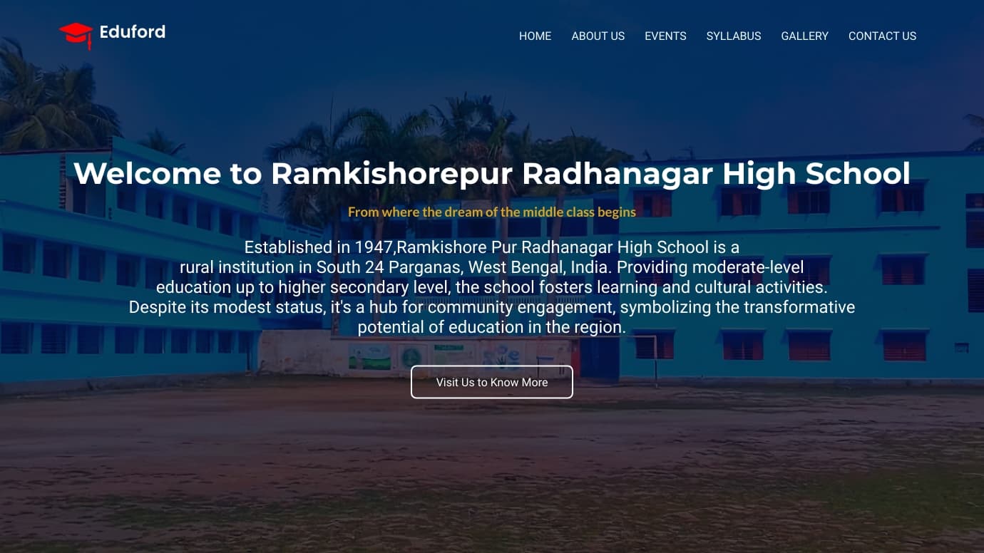 My Old School Website